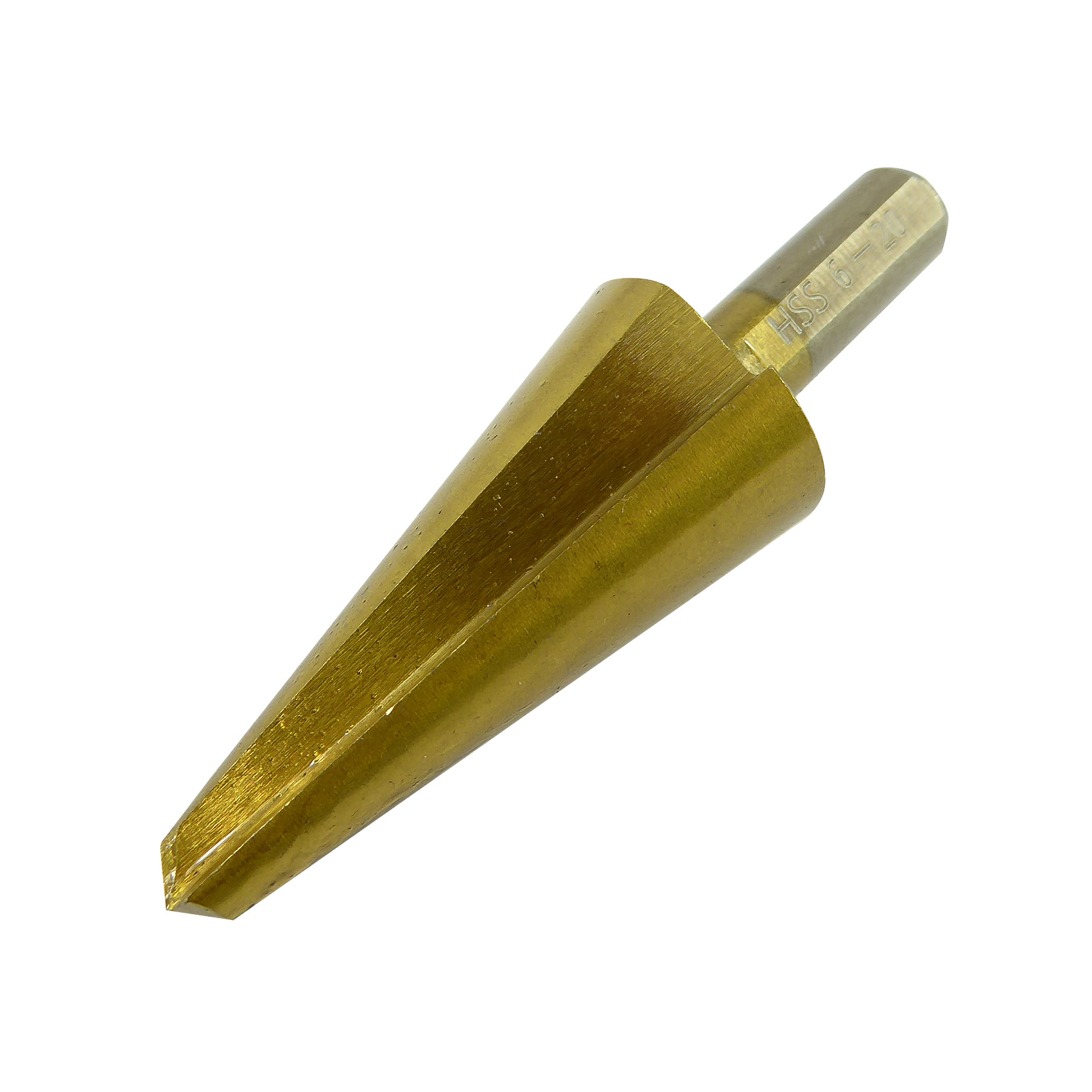 6-20mm HSS Cone Cutter TiN Coated